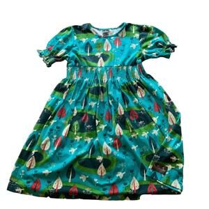 Matilda Jane Girls Holiday Lap Dress Birds of a Feather tween sz 12